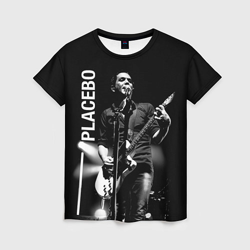 Женская футболка Placebo Пласибо рок-группа / 3D-принт – фото 1