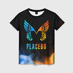 Футболка женская Placebo, Logo, цвет: 3D-принт