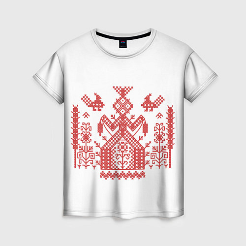 Женская футболка Богиня Судьбы Макошь 3D / 3D-принт – фото 1