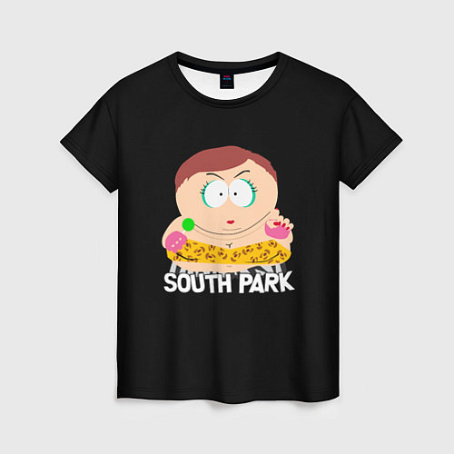 Женская футболка Южный парк - гламурный Эрик / 3D-принт – фото 1
