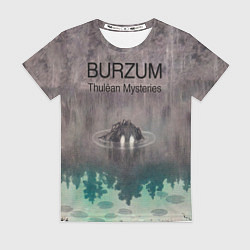 Футболка женская Thulean Mysteries - Burzum, цвет: 3D-принт
