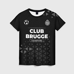 Женская футболка Club Brugge Форма Champions