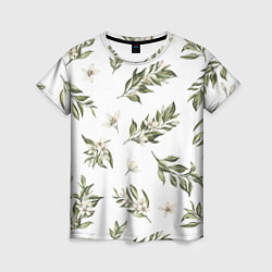 Женская футболка Цветы Цитрусовых
