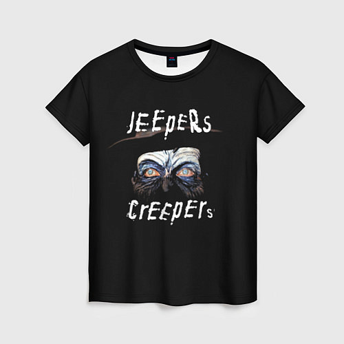 Женская футболка Джиперс Криперс в шляпе / 3D-принт – фото 1