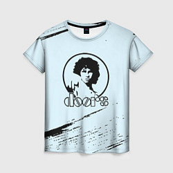 Футболка женская The doors музыкант, цвет: 3D-принт