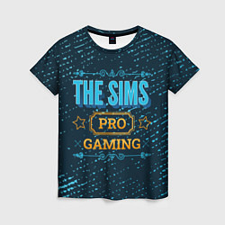 Футболка женская The Sims Gaming PRO, цвет: 3D-принт