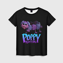 Футболка женская POPPY PLAYTIME PJ Pug-a-Pillar, цвет: 3D-принт