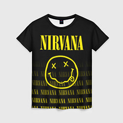 Футболка женская Smile Nirvana, цвет: 3D-принт