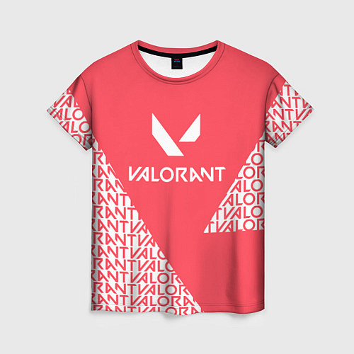 Женская футболка ВАЛОРАНТ - Valorant / 3D-принт – фото 1