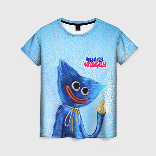 Женская футболка Скромный Хаги Ваги / 3D-принт – фото 1