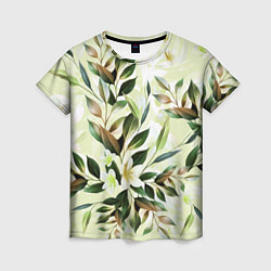 Женская футболка Цветы Липовый Сад