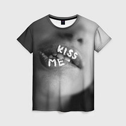 Футболка женская Kiss- me, цвет: 3D-принт