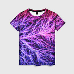 Женская футболка Авангардный неоновый паттерн Мода Avant-garde neon