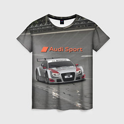 Футболка женская Audi Sport Racing Team Short Track Car Racing Авто, цвет: 3D-принт