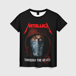 Футболка женская METALLICA THROUGH THE NEVER, цвет: 3D-принт