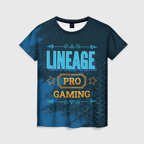 Женская футболка Игра Lineage: PRO Gaming / 3D-принт – фото 1