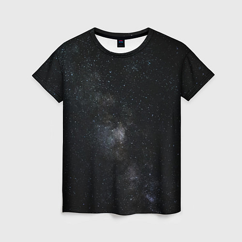 Женская футболка Лонгслив Звезды и космос / 3D-принт – фото 1