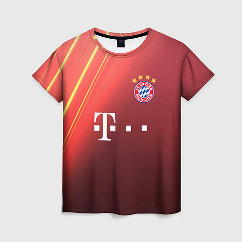 Женская футболка Bayern munchen T / 3D-принт – фото 1