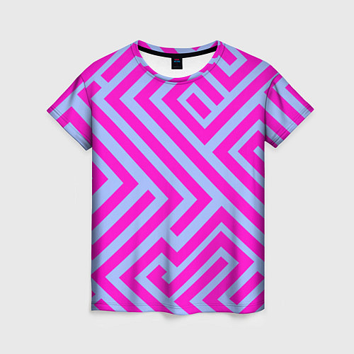 Женская футболка Trend pattern / 3D-принт – фото 1