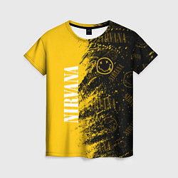 Женская футболка Nirvana Паттерн