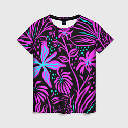Женская футболка Цветочная композиция Fashion trend