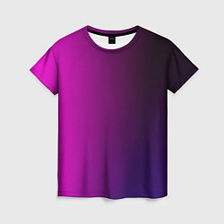 Женская футболка VIOLET gradient