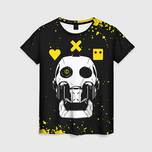 Женская футболка Love Death and Robots Любовь Смерть и Роботы / 3D-принт – фото 1