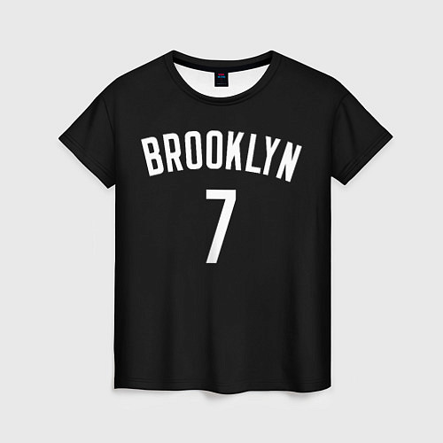 Женская футболка Кевин Дюрант Бруклин / 3D-принт – фото 1
