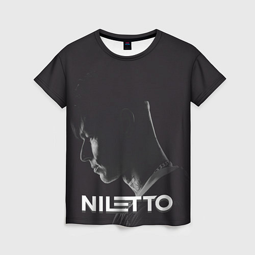 Женская футболка Данил Прытков- Нилетто / 3D-принт – фото 1