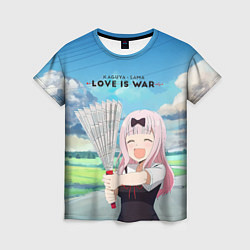 Футболка женская Love is war, цвет: 3D-принт