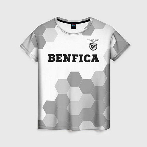 Женская футболка Benfica Sport на светлом фоне / 3D-принт – фото 1