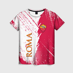 Женская футболка Roma краска