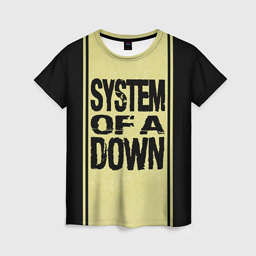 Женская футболка System of a Down: 5 Album Bundle / 3D-принт – фото 1