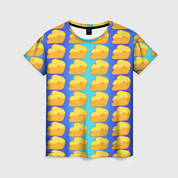 Женская футболка Сыр сыр сыр