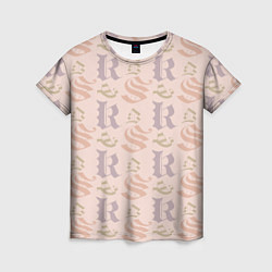 Женская футболка Геометрический абстрактный узор abstract geometric