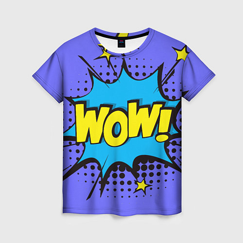 Женская футболка POP ART - стрикеры WOWWTF / 3D-принт – фото 1