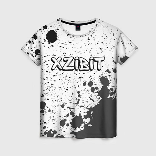 Женская футболка Рэпер Xzibit в стиле граффити / 3D-принт – фото 1