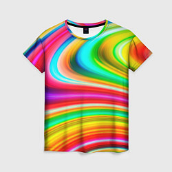 Женская футболка Rainbow colors