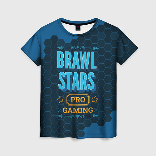Женская футболка Игра Brawl Stars: PRO Gaming / 3D-принт – фото 1