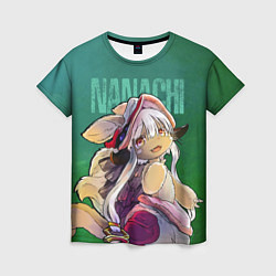 Футболка женская Made in Abyss аниме Наначи, цвет: 3D-принт