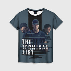Футболка женская The Terminal List, цвет: 3D-принт