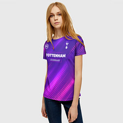 Футболка женская Tottenham legendary sport grunge, цвет: 3D-принт — фото 2
