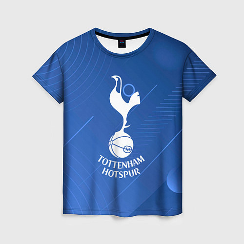 Женская футболка Tottenham hotspur SPORT / 3D-принт – фото 1