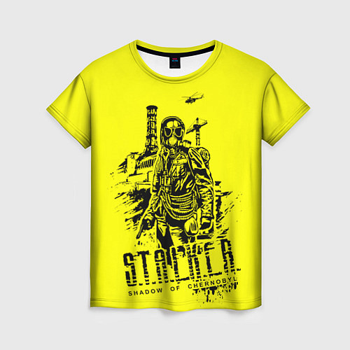Женская футболка STALKER Тень Чернобыля Альтернатива / 3D-принт – фото 1