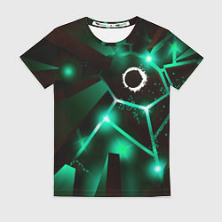 Женская футболка The Callisto Protocol разлом плит