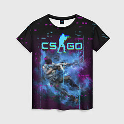 Футболка женская CS GO - Skin, цвет: 3D-принт