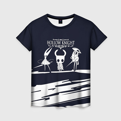 Женская футболка Hollow knight - краска / 3D-принт – фото 1