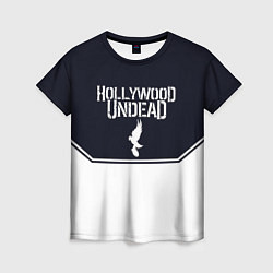 Женская футболка Hollywood Undead краска