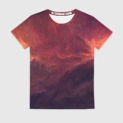 Женская футболка Галактический пожар
