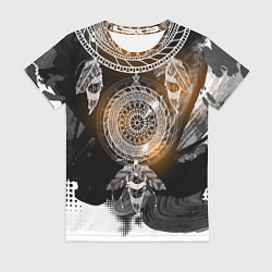 Футболка женская В стиле бохо, цвет: 3D-принт